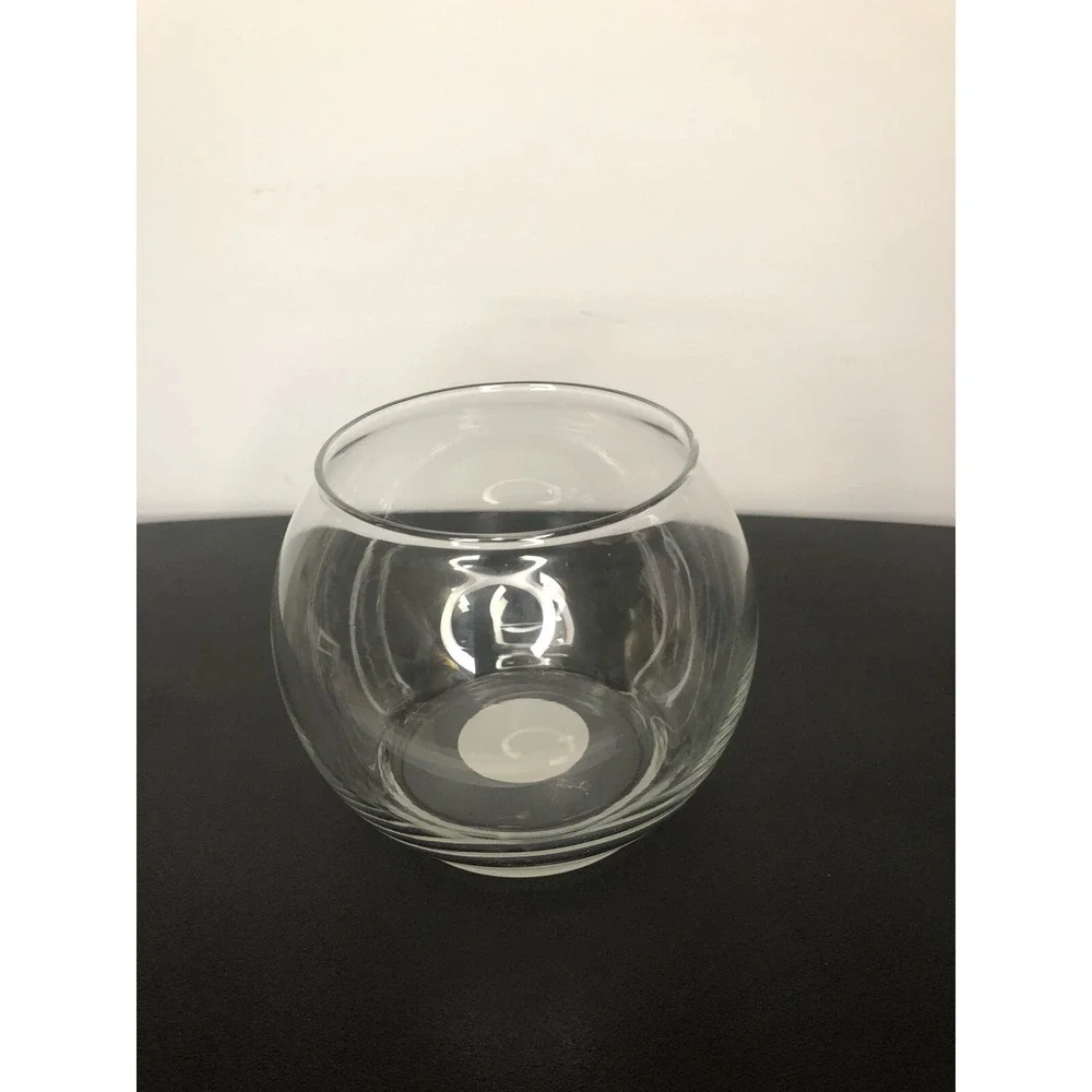 Clear Bubble Ball Ruffled Edge Flower Vase –‎ 4.9